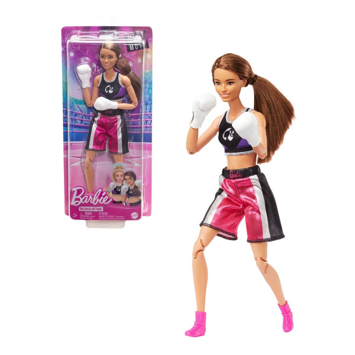 Barbie Profesiones Muñeca Deportistas - Boxeadora